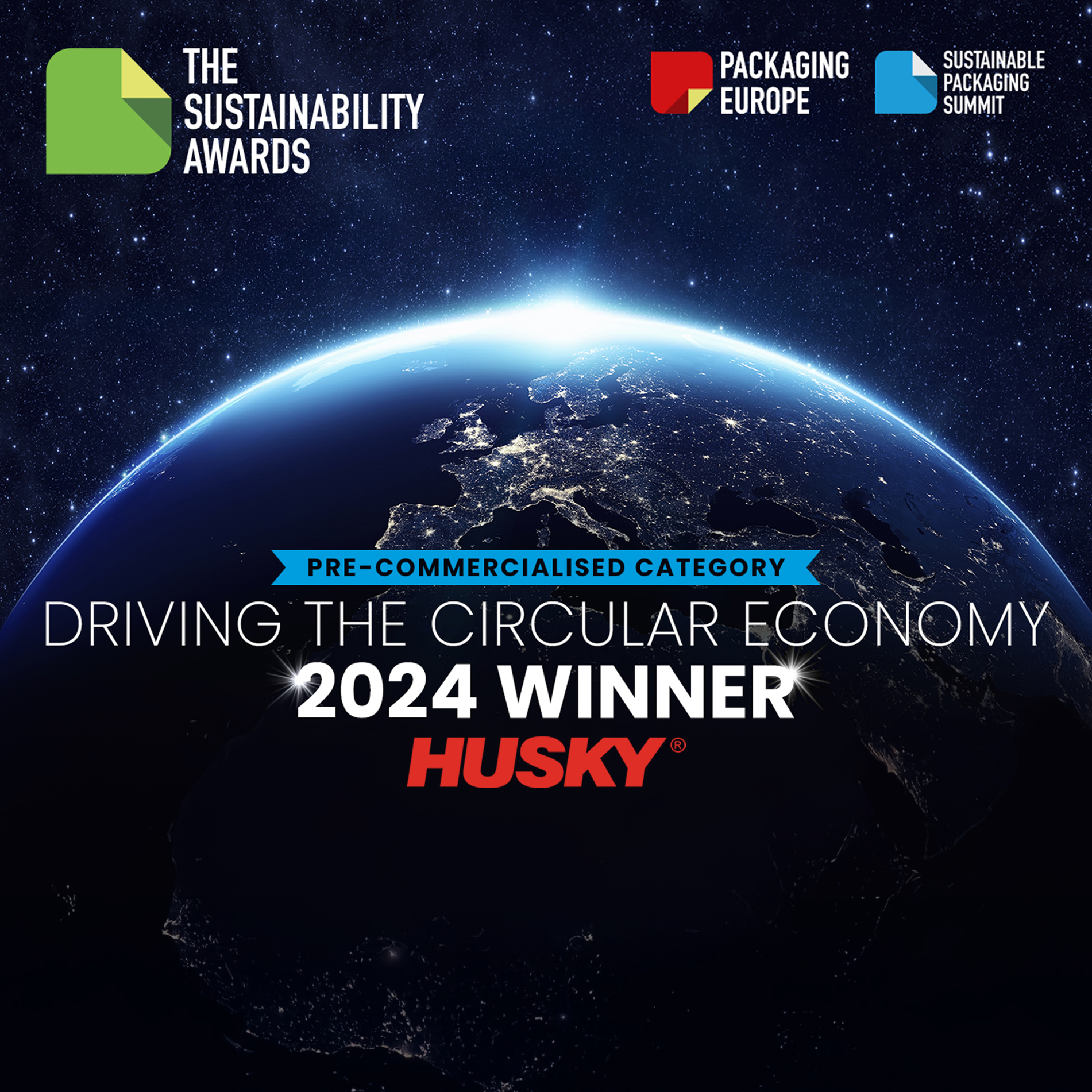 Husky wins award for circular economy packaging